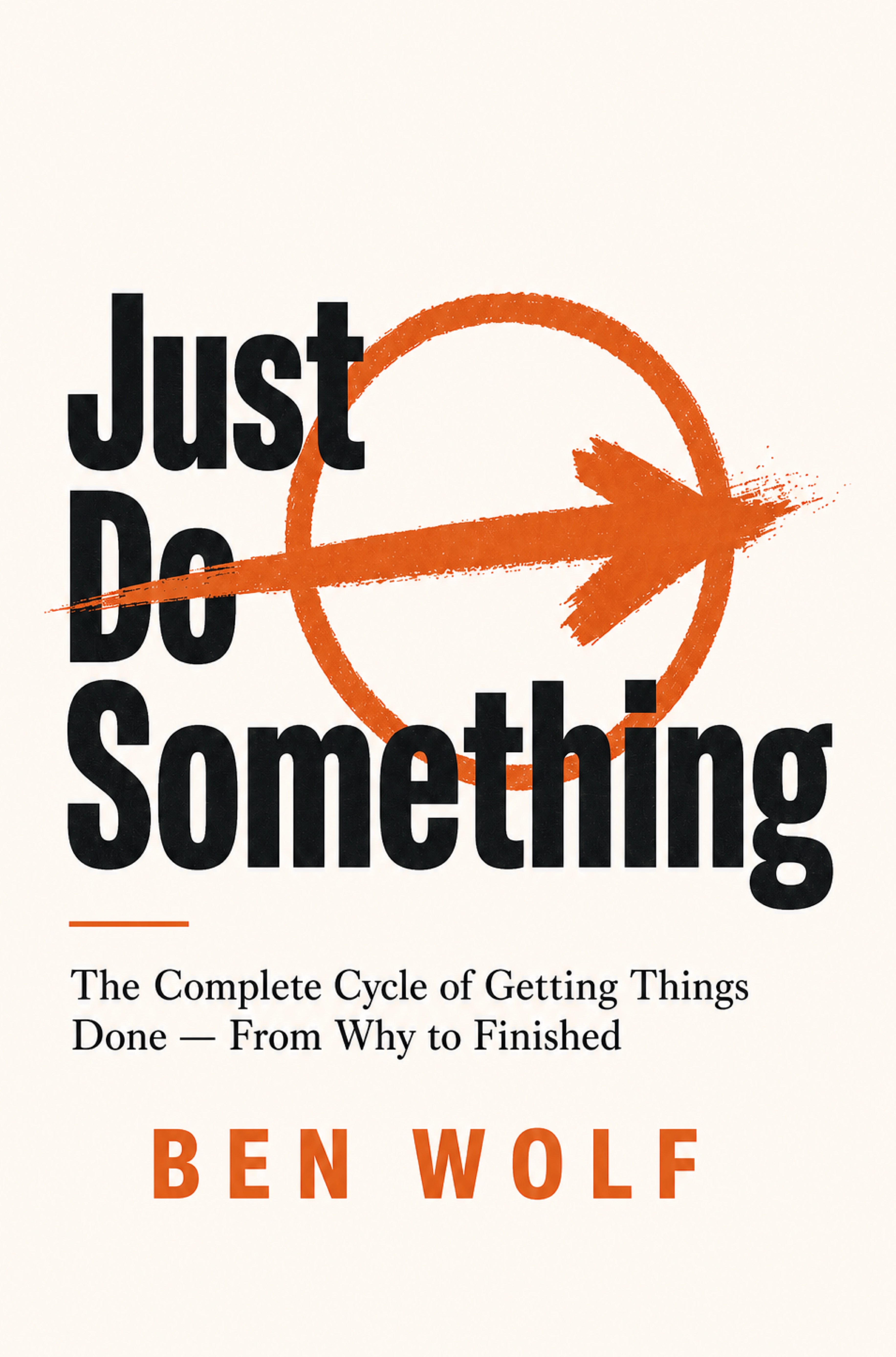 Just Do Something — book cover